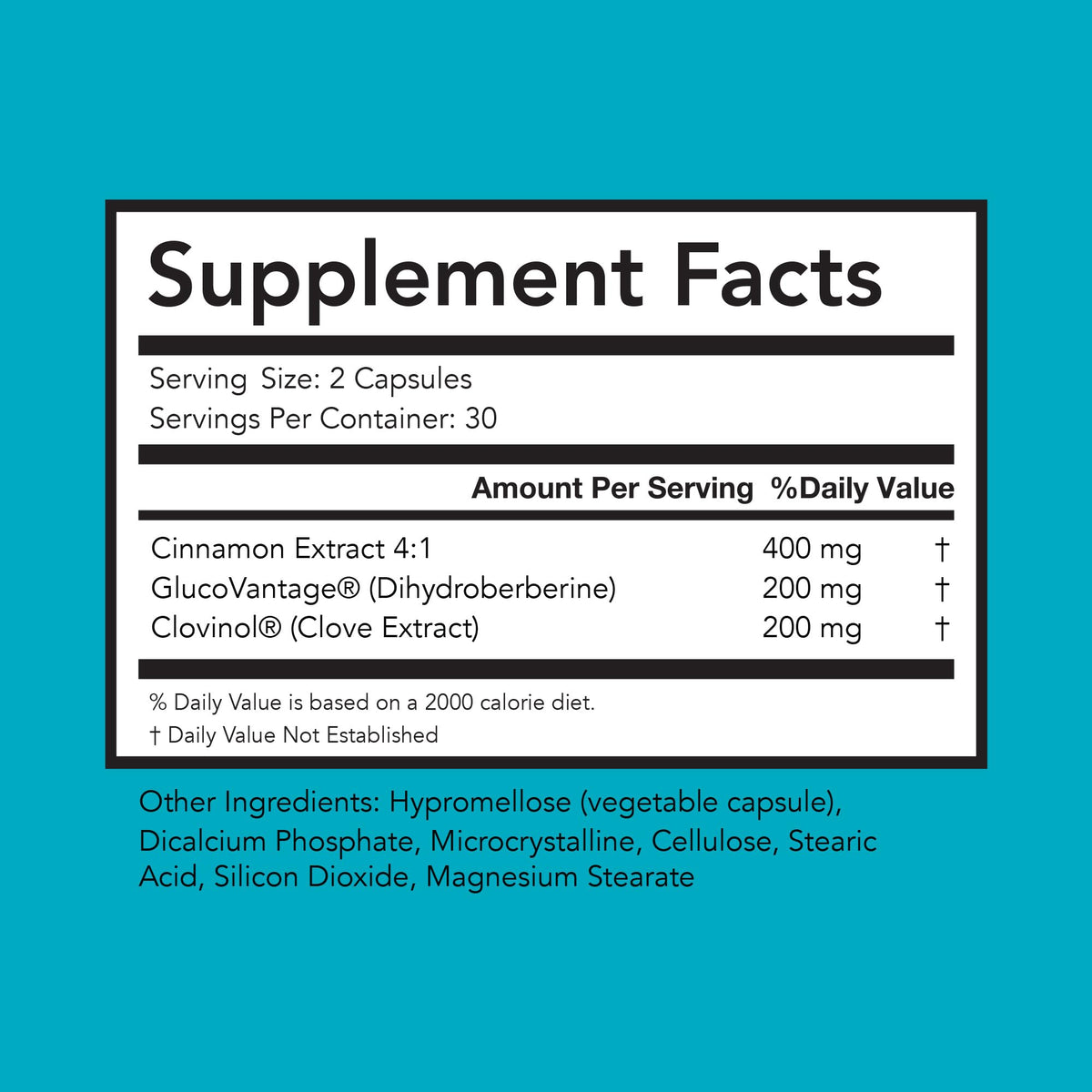 Bright Naturals Glycevia – GlucoVantage Dihydroberberine & Cinnamon | 90 Servings - Calm Era