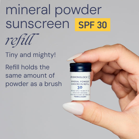 Recambio de polvos de protección solar mineral Brush On Block SPF 30