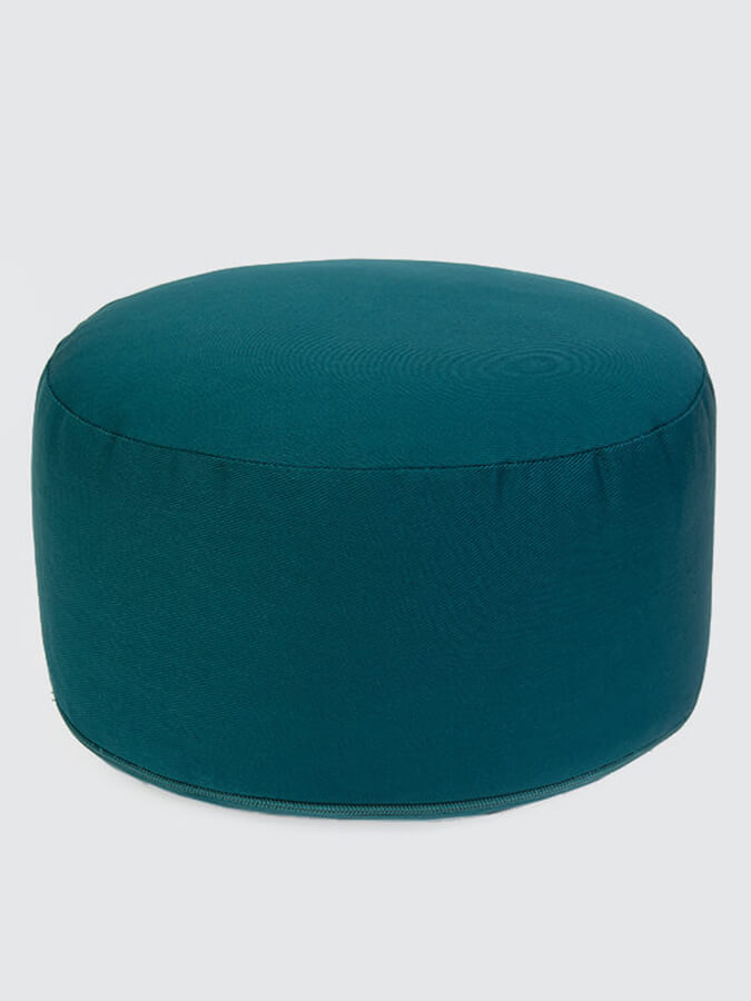 Yoga Studio Cylinder Meditation Cushion – Large | Firm Support for Seated Practice