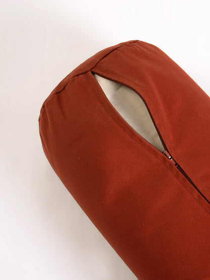 GOTS Organic Cotton Buckwheat Lotus Meditation Bolster