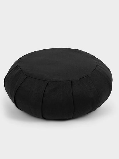 European Organic Buckwheat Zafu Round Meditation Cushion