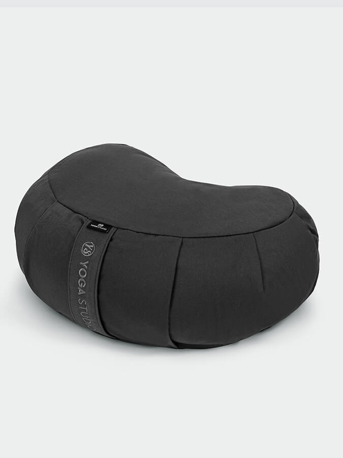 European Organic Buckwheat Zafu Crescent Meditation Cushion