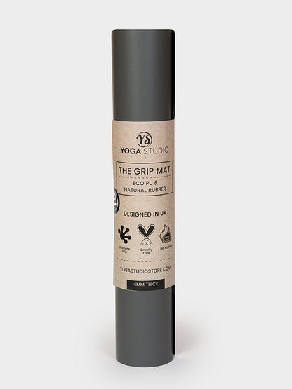 Yoga Studio The Grip Alignment Yoga Mat – Non-Slip & Cushioned | 4mm