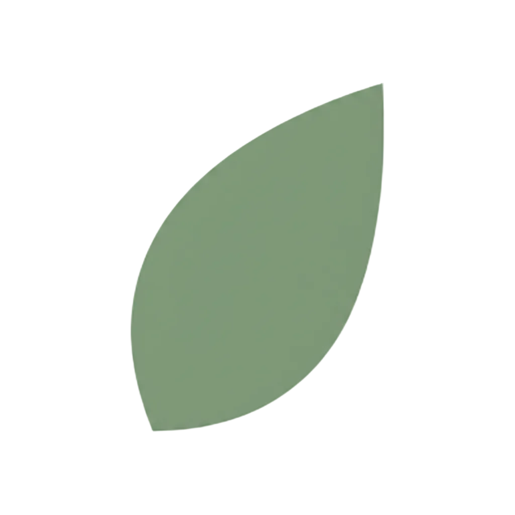 Calm Era Favicon - Minimal Leaf