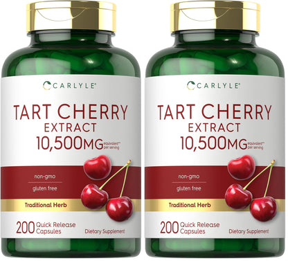 Carlyle Tart Cherry Capsules 10,500mg – 2 Pack - Calm Era