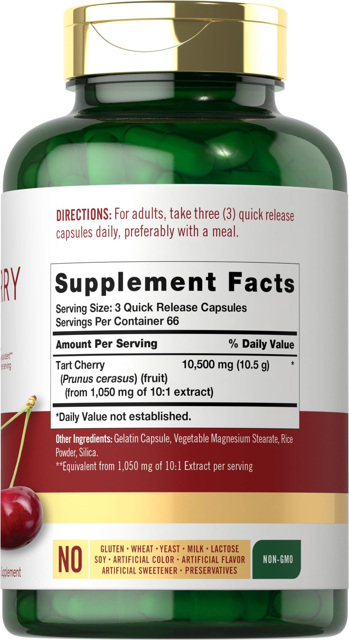 Carlyle Tart Cherry Capsules 10,500mg – 2 Pack - Calm Era