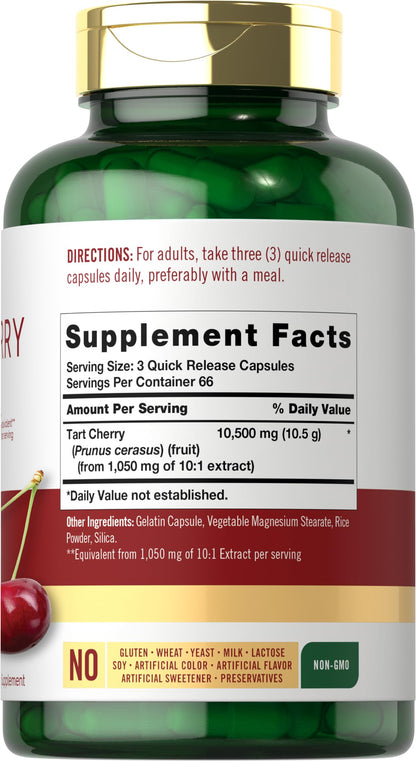 Carlyle Tart Cherry Capsules 10,500mg – 2 Pack - Calm Era