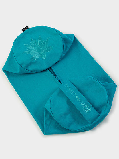 Funda redonda de loto para cojín de yoga (repuesto)
