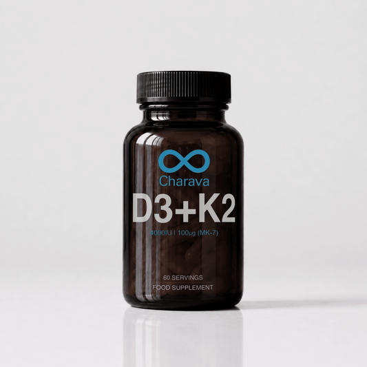 Charava Vitamina D3 (4000 UI) + K2 (MK-7)