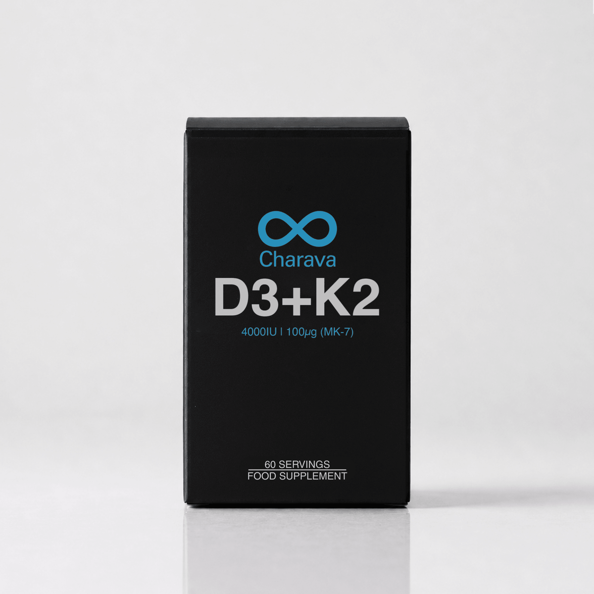 Charava Vitamina D3 (4000 UI) + K2 (MK-7)