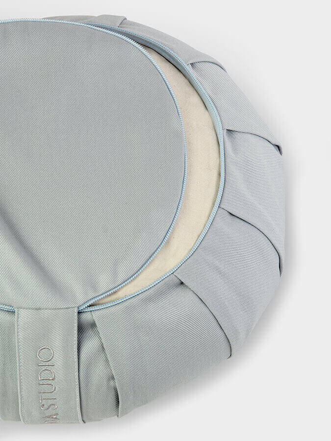 European Organic Buckwheat Zafu Round Meditation Cushion
