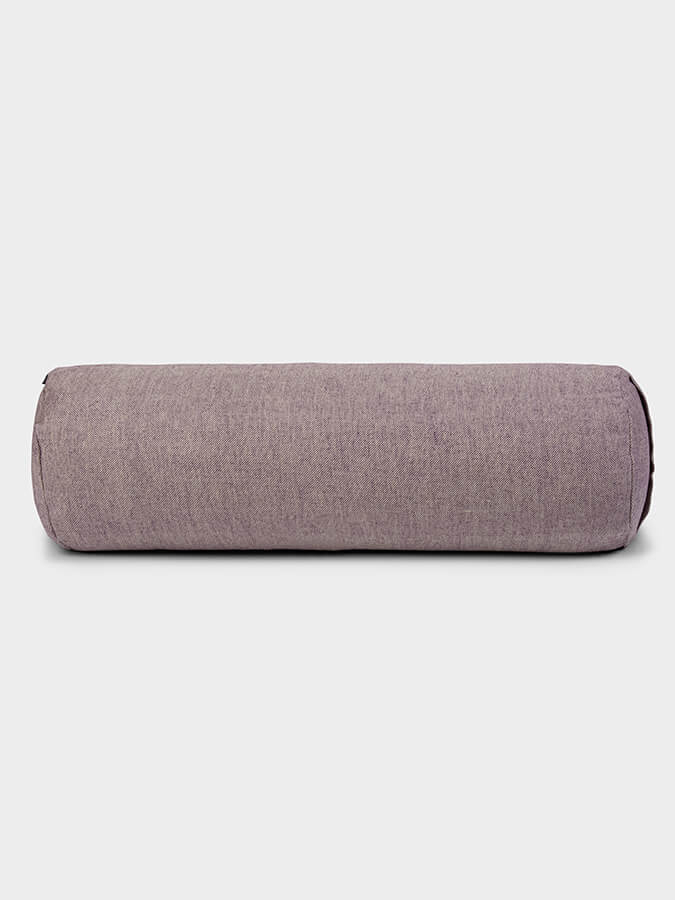 Cojín de meditación de trigo sarraceno orgánico de dos tonos Yoga Studio