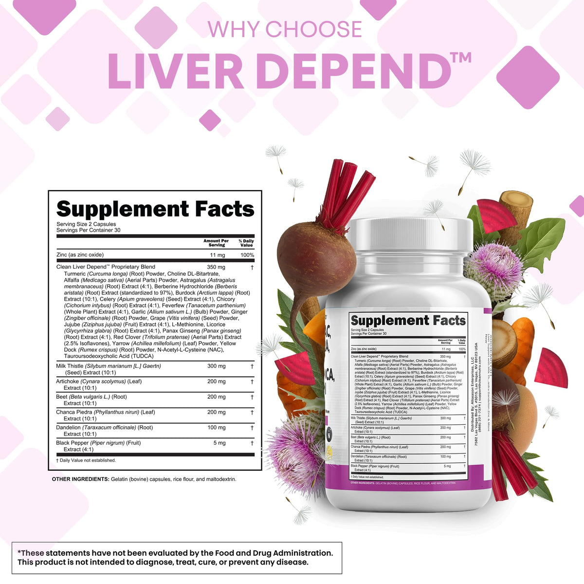 Clean Nutraceuticals Liver Defend 28-in-1 – Milk Thistle, NAC, Chanca Piedra & TUDCA, 2 Pack - Calm Era
