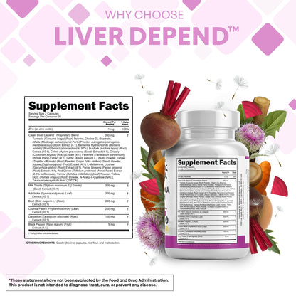 Clean Nutraceuticals Liver Defend 28-in-1 – Milk Thistle, NAC, Chanca Piedra & TUDCA, 2 Pack - Calm Era