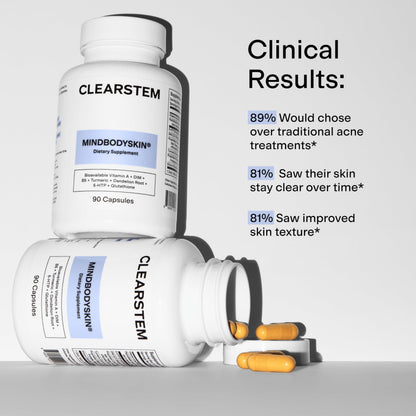 CLEARSTEM MindBodySkin Skin Clarity Supplement – 90 Capsules - Calm Era