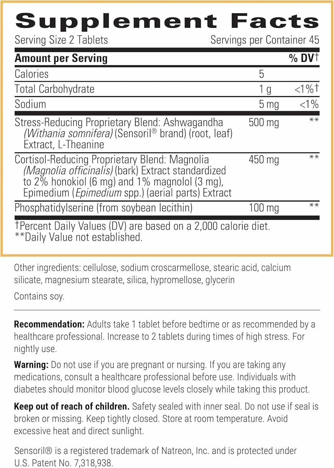 Integrative Therapeutics Cortisol Manager – Adrenal Support, Vegan (90 Capsules)