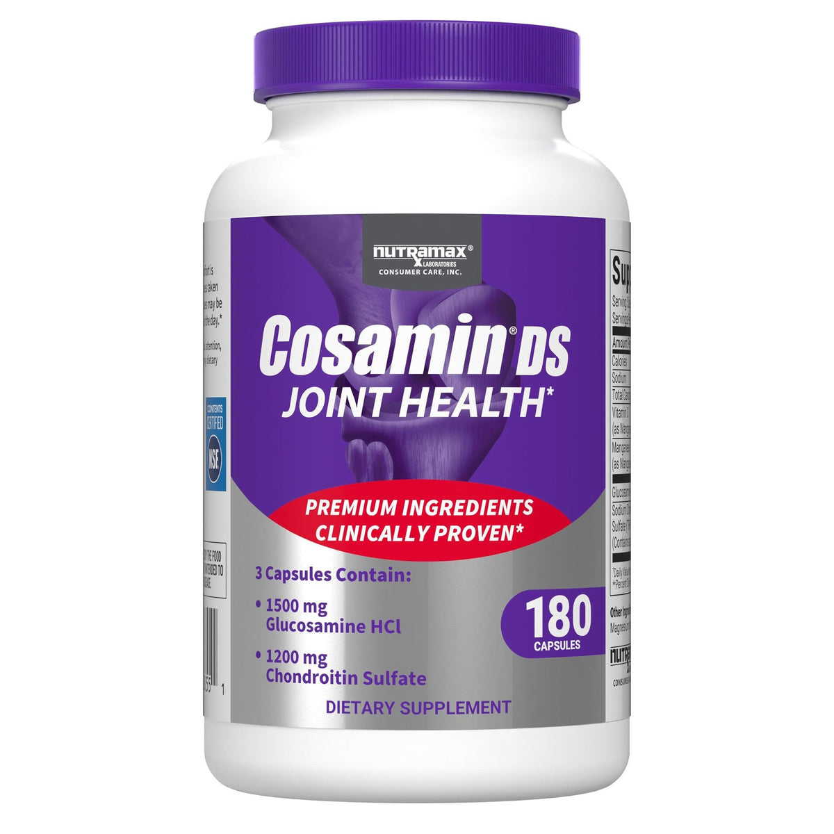 Cosamin DS Joint Health – Glucosamine & Chondroitin | 180 Capsules - Calm Era