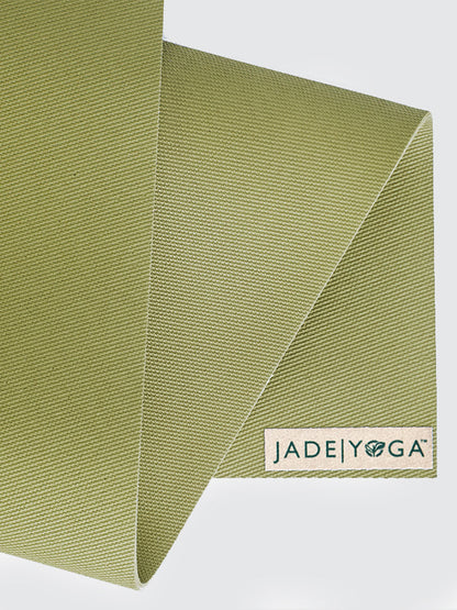 Esterilla de yoga de caucho natural Jade Yoga Harmony de 74" y 5 mm