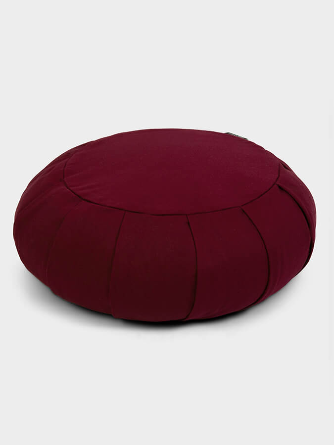 European Organic Buckwheat Zafu Round Meditation Cushion