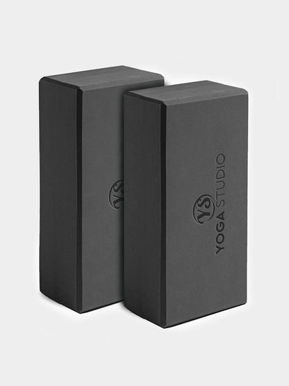 Pack doble de bloques de yoga de espuma EVA de Yoga Studio