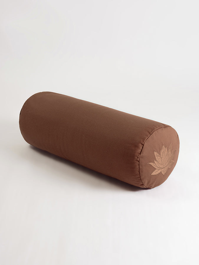 GOTS Organic Cotton Buckwheat Lotus Meditation Bolster