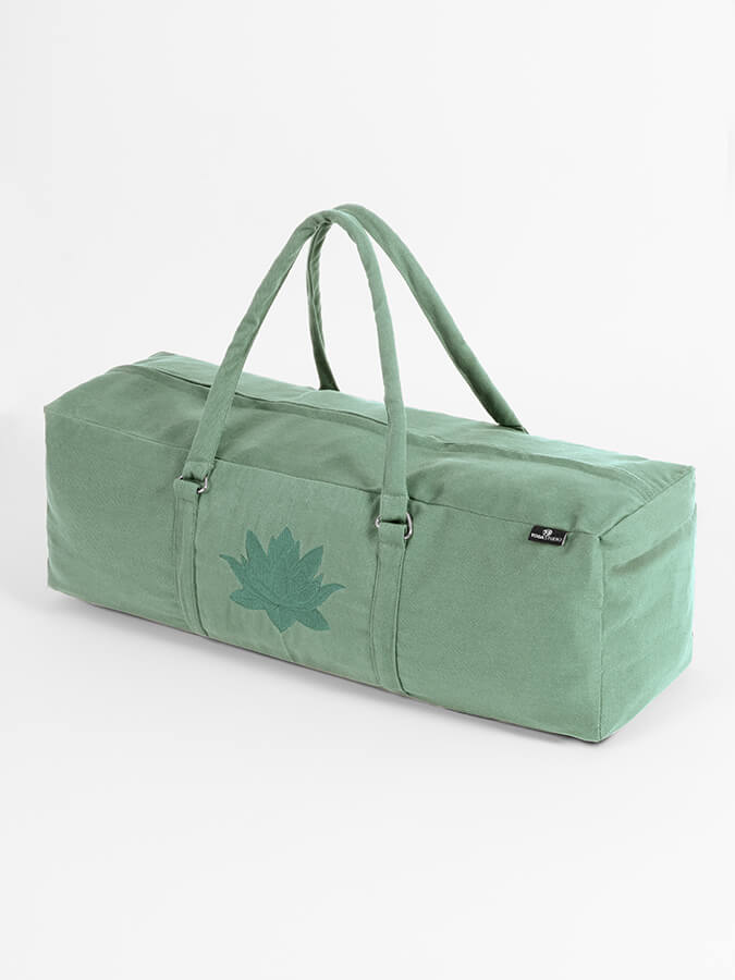 Bolsa de kit para equipo de yoga de algodón orgánico GOTS