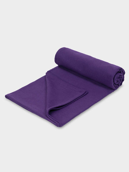 Manta de yoga de algodón orgánico GOTS para estudio de yoga