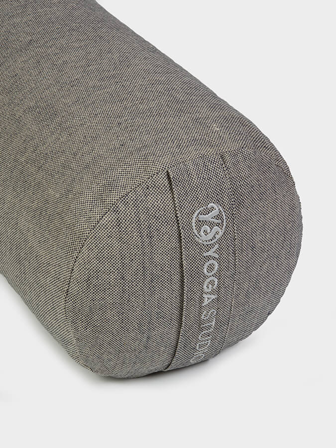 Cojín de meditación de trigo sarraceno orgánico de dos tonos Yoga Studio