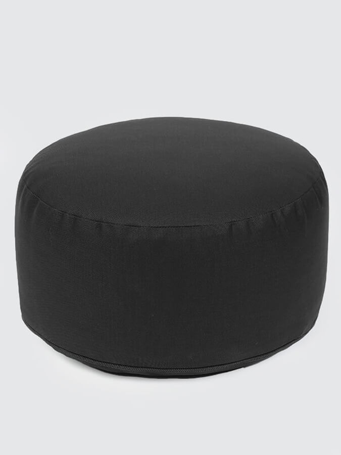 Yoga Studio Cylinder Meditation Cushion – Large | Firm Support for Seated Practice