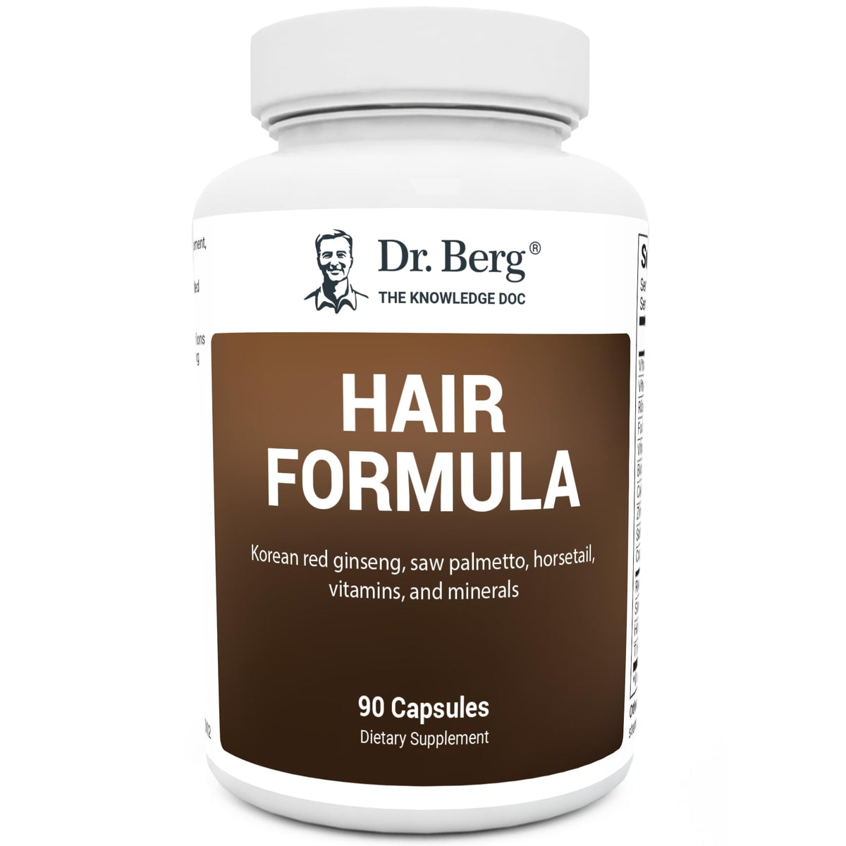 Dr. Berg Hair, Skin & Nails Vitamins, 90 Capsules