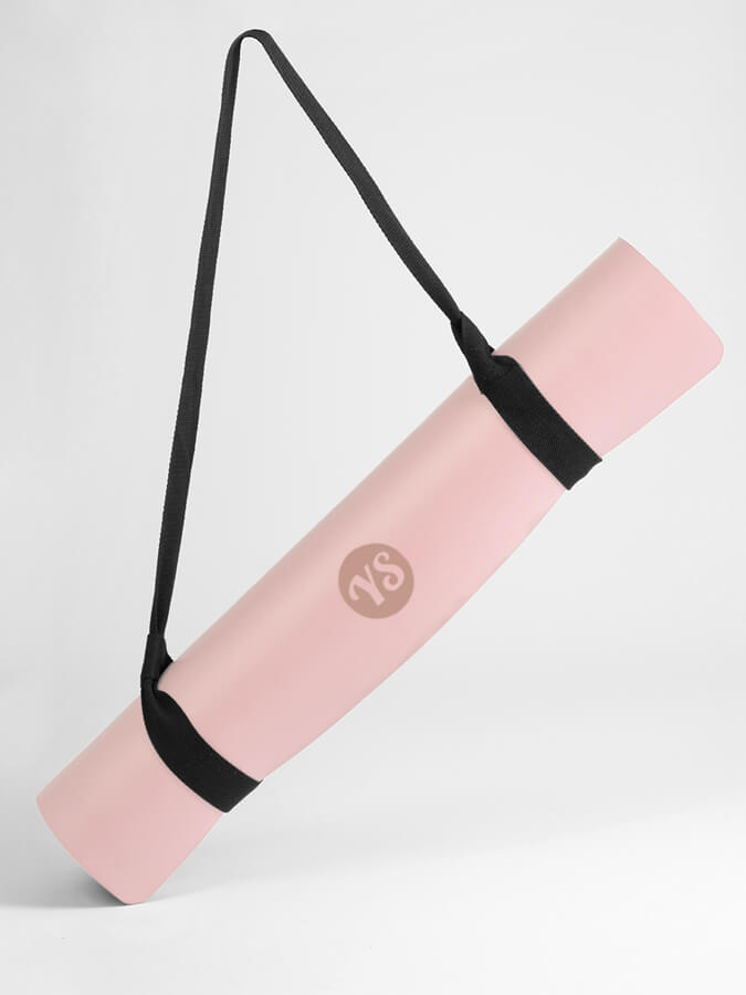 Esterilla de yoga Yoga Studio Grip PU 4mm — Con logo, 183x61cm
