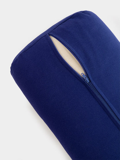 Rectangular Lightweight Yoga Bolster — Organic Cotton Cover