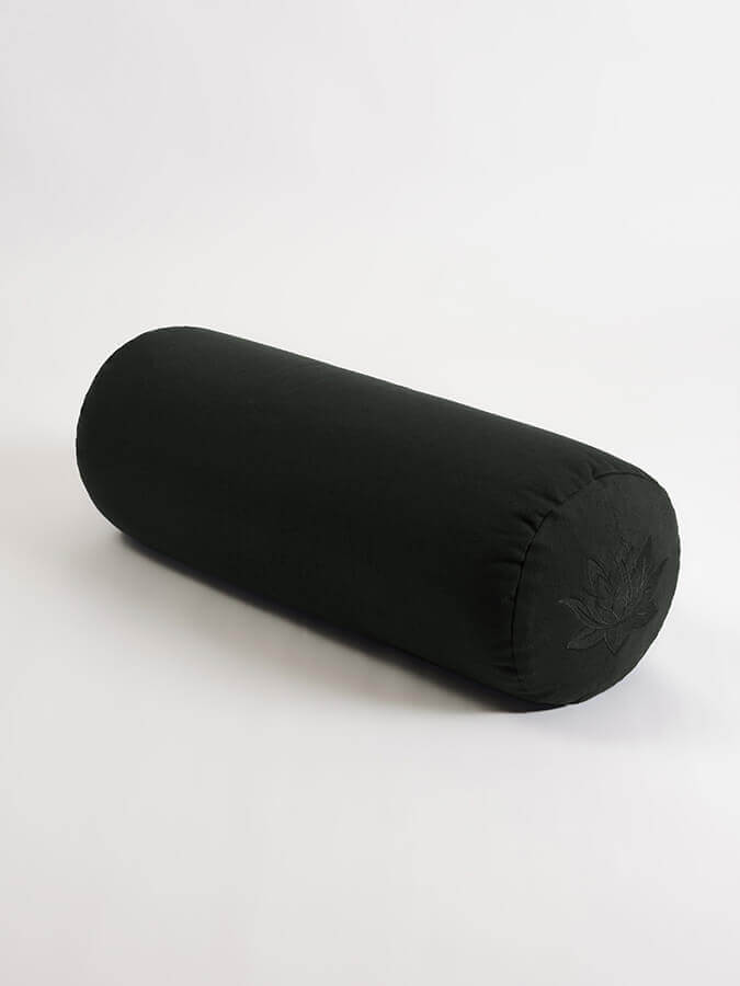 GOTS Organic Cotton Buckwheat Lotus Meditation Bolster