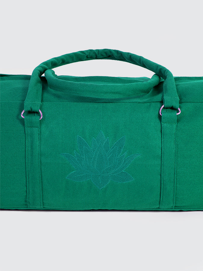 Bolsa de kit para equipo de yoga de algodón orgánico GOTS