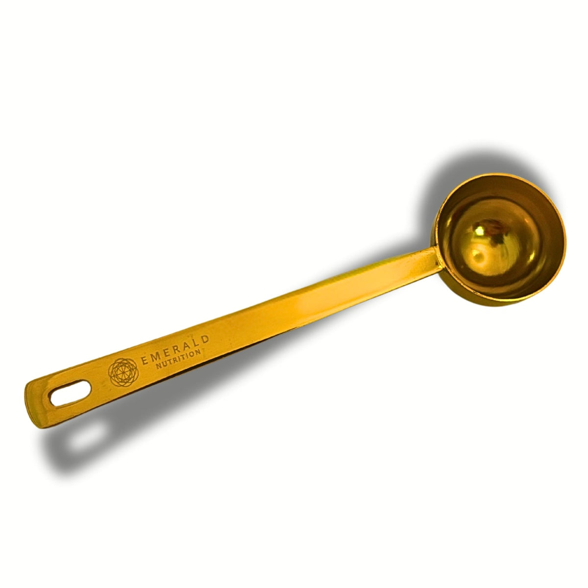 Emerald Nutrition Gold Stainless Steel Scoop