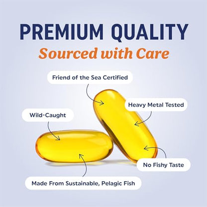 Aceite de pescado Omega-3 de triple concentración