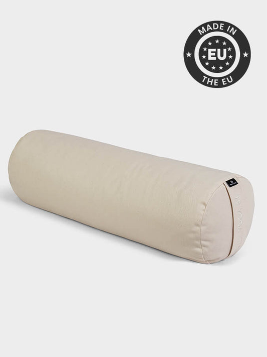 Rodillo de yoga de algodón orgánico de Yoga Studio – Soporte restaurativo