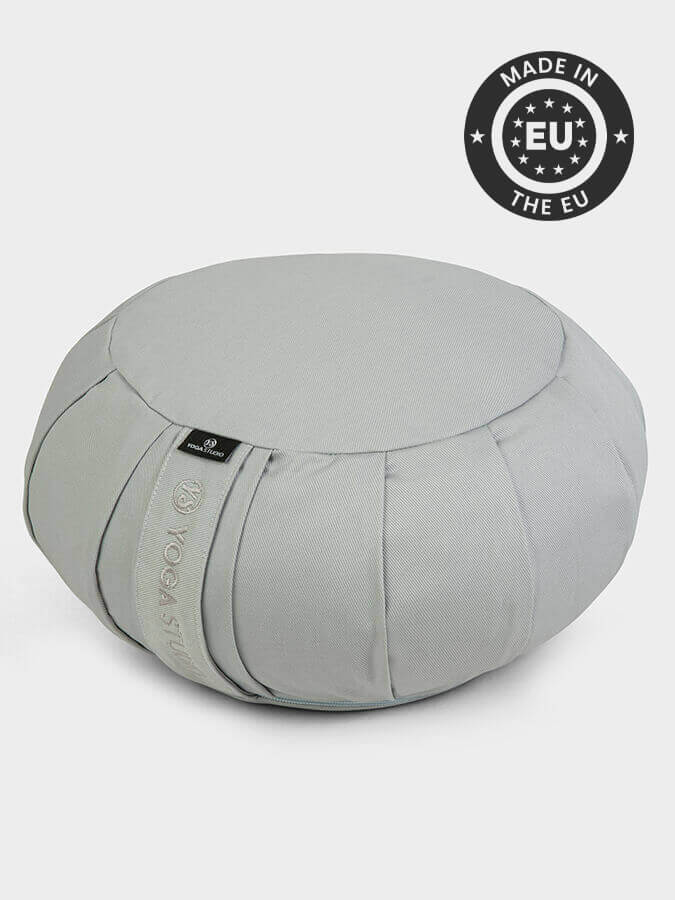 European Organic Buckwheat Zafu Round Meditation Cushion