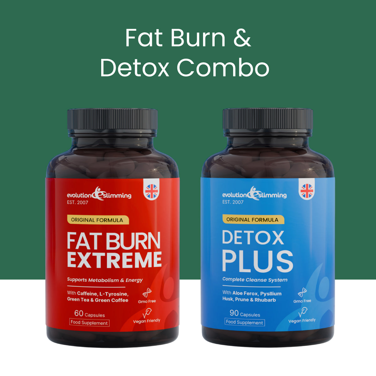 Combo Quema Grasa Extrema y Detox Plus