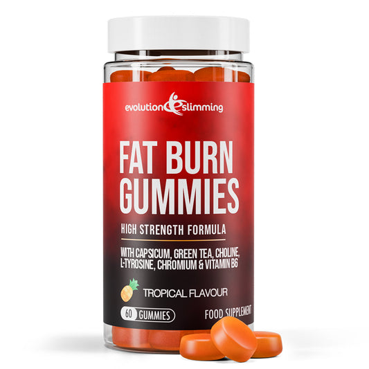 Gomitas Fat Burn Extreme con Capsicum, Té Verde y L-Tirosina