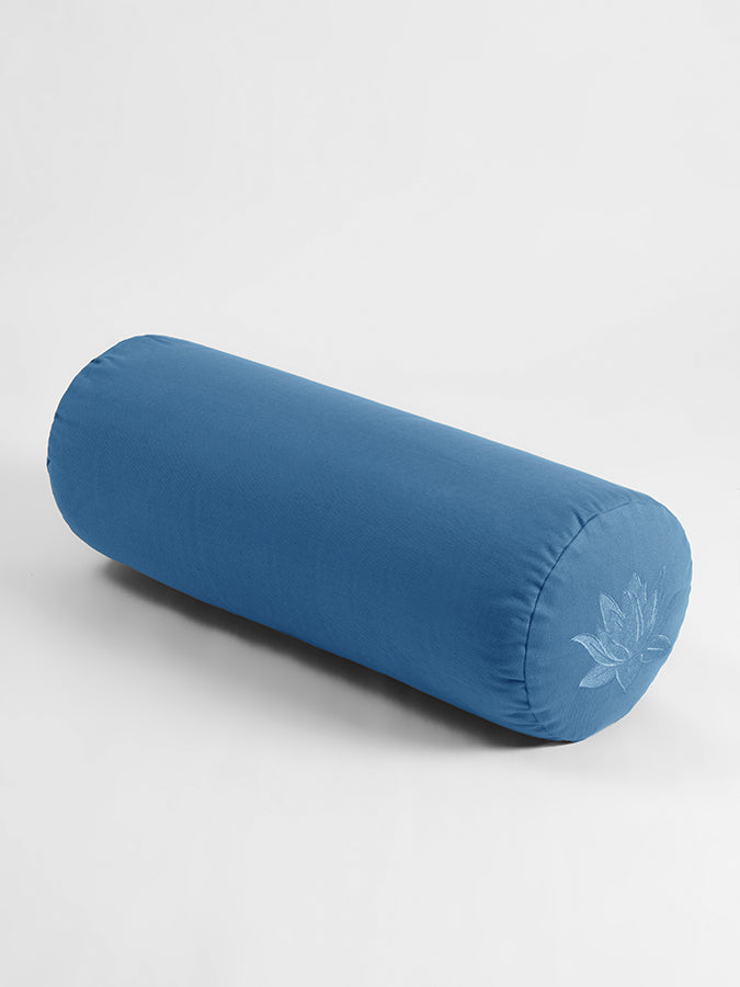 GOTS Organic Cotton Buckwheat Lotus Meditation Bolster