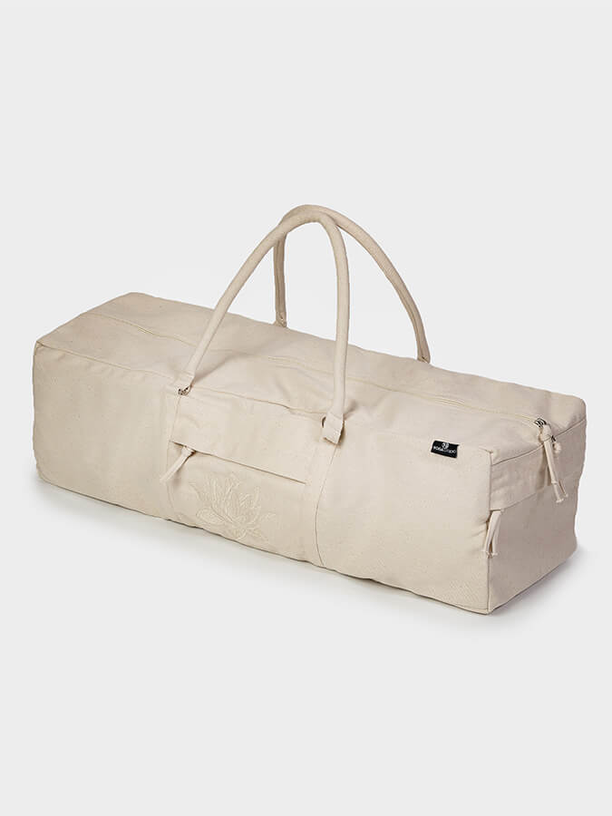 Bolsa de kit para equipo de yoga de algodón orgánico GOTS