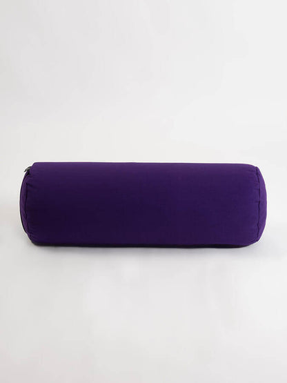 GOTS Organic Cotton Buckwheat Lotus Meditation Bolster