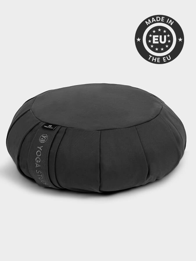 European Organic Buckwheat Zafu Round Meditation Cushion