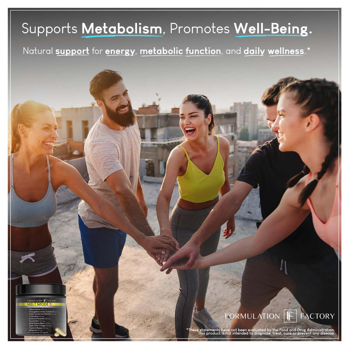 Formulation Factory Melt Mode – 10-in-1 Stimulant-Free Metabolism | 3-Pack - Calm Era
