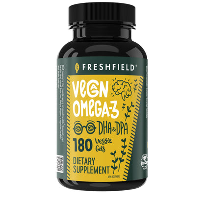 Freshfield Vegan Omega-3 from Algae – DHA + DPA - Calm Era