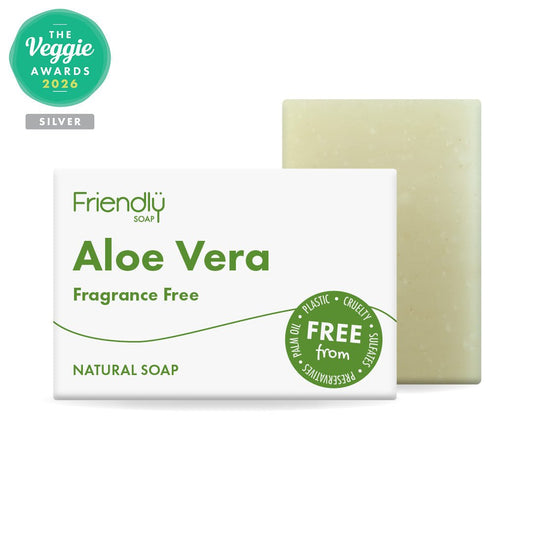 Friendly Soap Aloe Vera Natural Soap Bar — Fragrance-Free - Calm Era