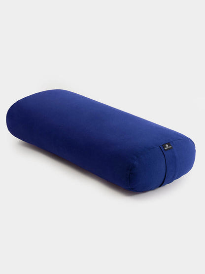 Rectangular Lightweight Yoga Bolster — Organic Cotton Cover