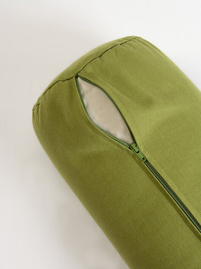 GOTS Organic Cotton Buckwheat Lotus Meditation Bolster