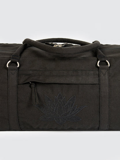 Bolsa de kit para equipo de yoga de algodón orgánico GOTS